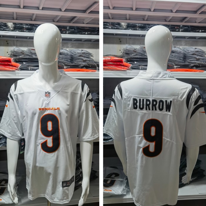 Cincinnati Bengals Jersey White NO.9 BURROW