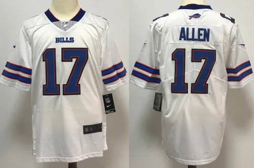 Buffalo Bills Jersey Limited White NO.17 ALLEN
