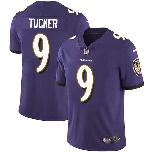 Baltimore Ravens Jersey Purple NO.9 TUCKER
