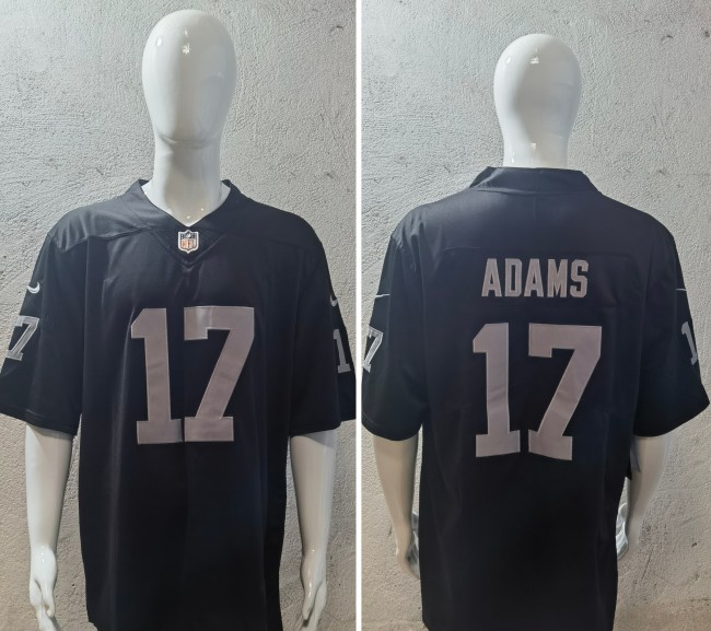 Las Vegas Raiders Jerseys Black NO.17 ADAMS