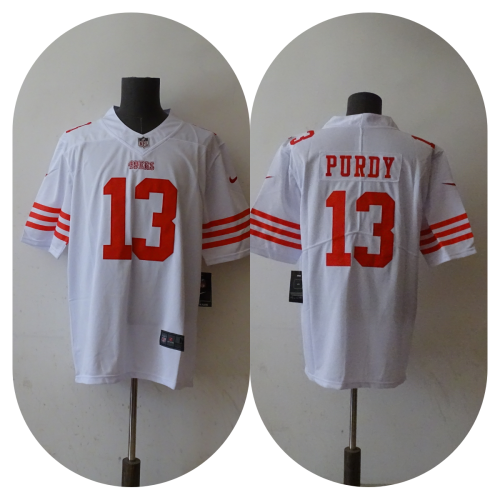 San Francisco 49ers Jersey Limited Editio White NO.13 PURDY