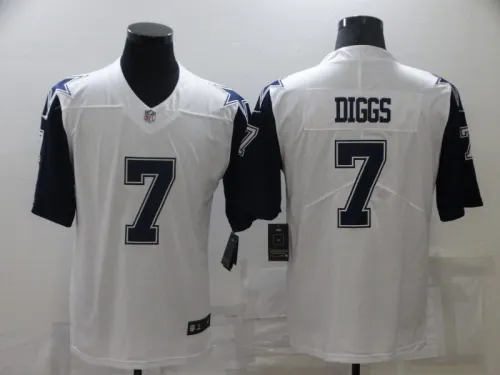 Dallas Cowboys Jersey White NO.7 DIGGS