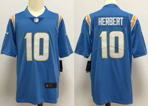 Los Angeles Chargers Alternate Jersey Light Blue NO.10 HERBERT