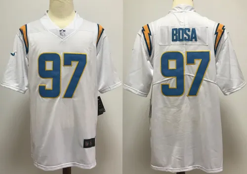 Los Angeles Chargers Alternate Jersey White NO.97 BOSA