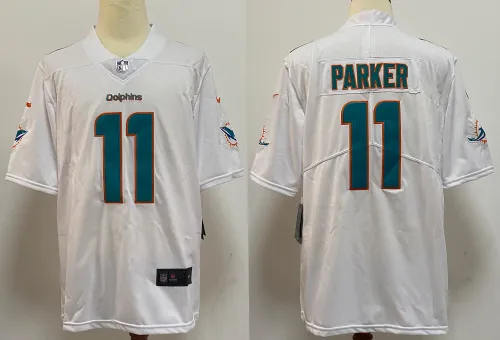 Miami Dolphins Jersey White NO.11 PARKER
