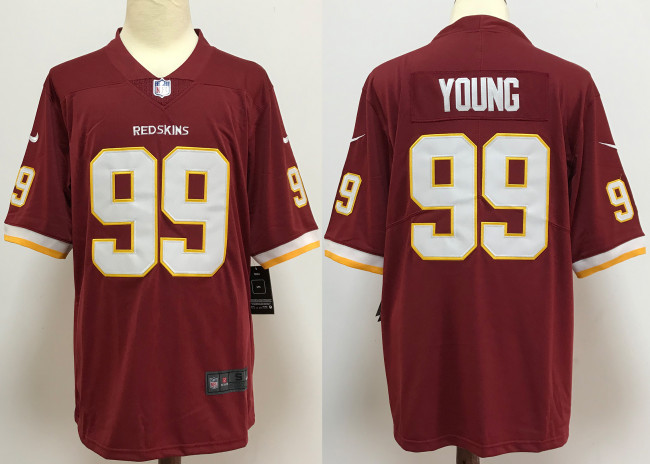 Washington Redskins Jersey Red NO.99 YOUNG