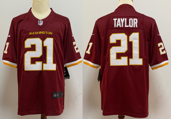 Washington Redskins Jersey Red NO.21 TAYLOR
