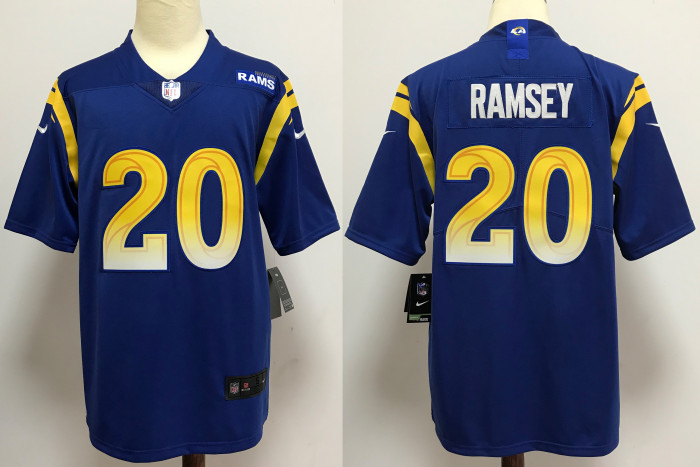 Los Angeles Rams Jerseys Blue NO.20 RAMSEY