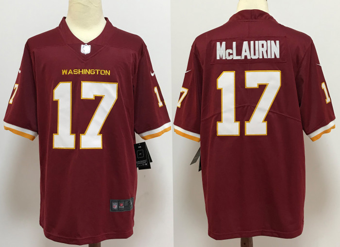 Washington Redskins Jersey Red NO.17 McLAURIN