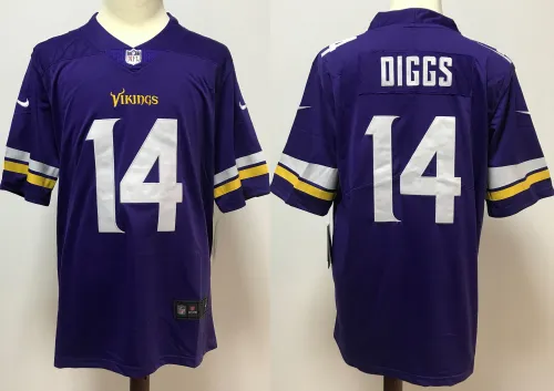 Minnesota Vikings Alternate Jersey Purple NO.14 DIGGS