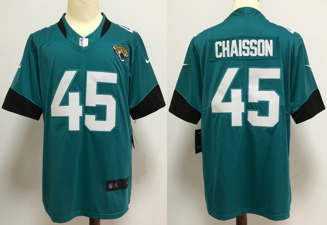 Jacksonville Jaguars Jersey Light Blue NO.45 CHAISSON