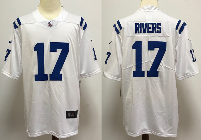 Indianapolis Colts Alternate Jersey White NO.17 RIVERS