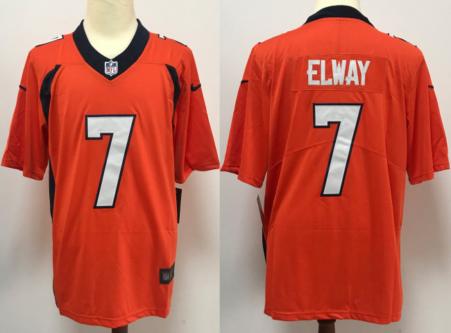 Denver Broncos Jersey Orange 2024 NO.7 ELWAY