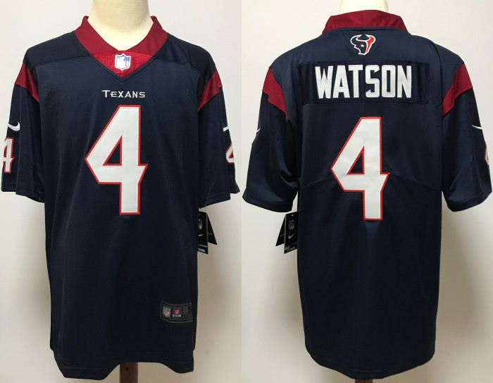 Houston Texans Jersey Black NO.4 WATSON