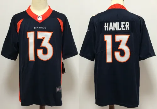 Denver Broncos Jersey Black 2024 NO.13 HAMLER