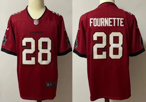 Tampa Bay Buccaneers Alternate Game Jersey Red NO.28 FOURNETTE