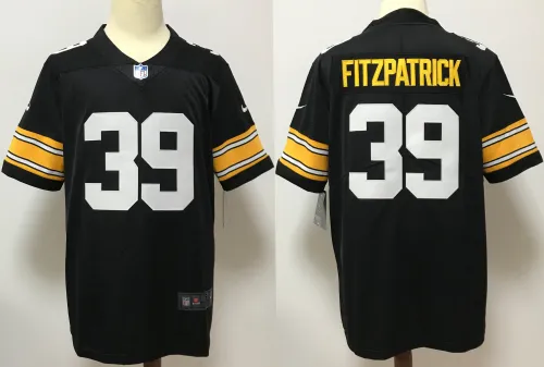 Pittsburgh Steelers Jersey Black NO.39 FITZPATRICK