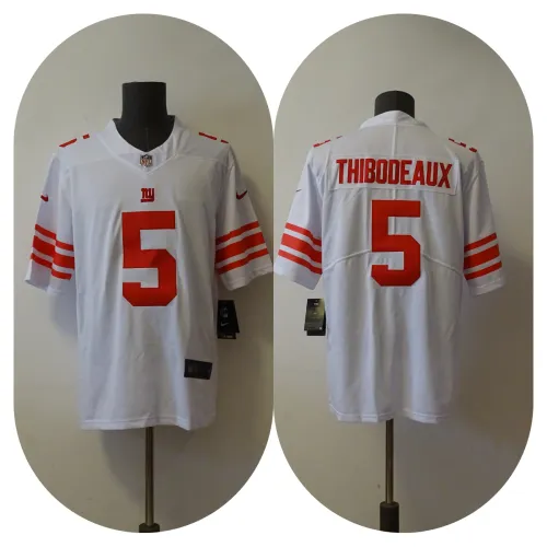 New York Giants Jersey White NO.5 THIBODEAUX