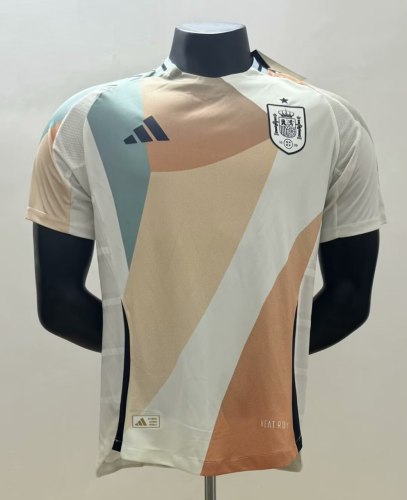 Spain Women's Team Euro 2025 Away Player Version Man Jersey