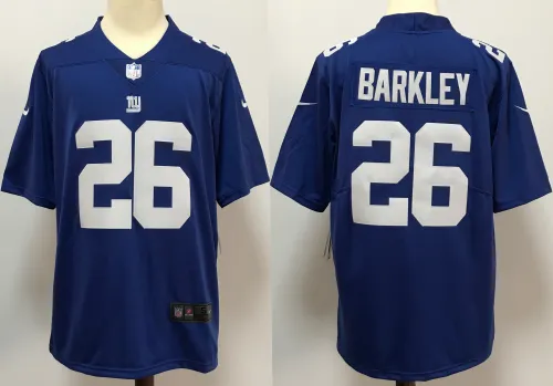 New York Giants Game Jersey Blue NO.26 BARKLAY