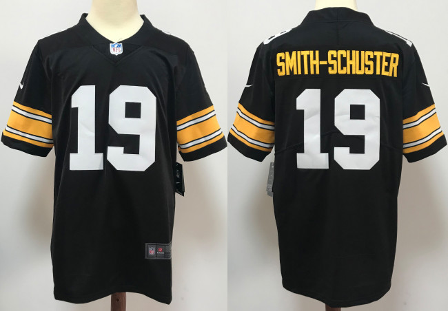 Pittsburgh Steelers Jersey Black NO.19 SMITH-SCHUSTER