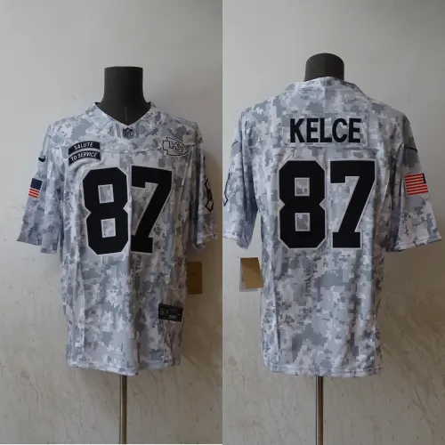 Dallas Cowboys Jersey Navy Salute NO.87 KELCE
