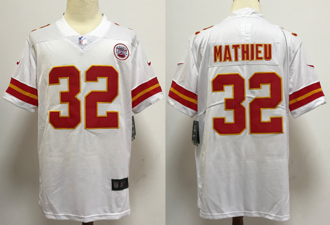 Kansas City Chiefs Jersey White NO.32 BOLTON