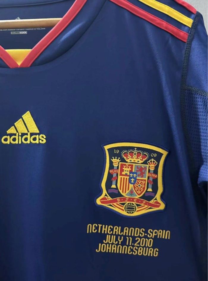 Spain Home Retro Jersey 2010