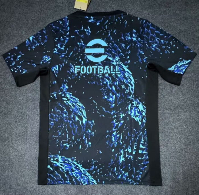 Inter Milan Blue Scale Pattern Man Jersey 25/26
