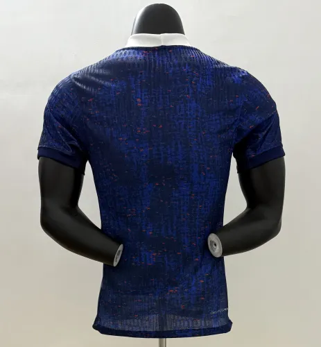 France Women's Team Euro 2025 Home Player Version Man Jersey