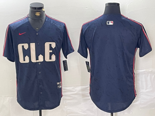 Cleveland Guardians Limited Jersey Blue NO Number