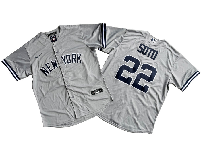 New York Yankees Jersey Gray Fan Version NO.22 SOTO