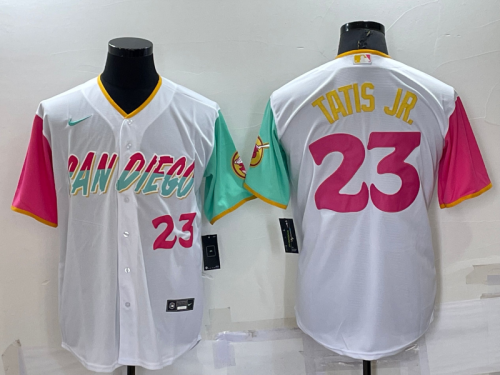 San Diego Padres Jersey Color City Version NO.23 TATIS JR.