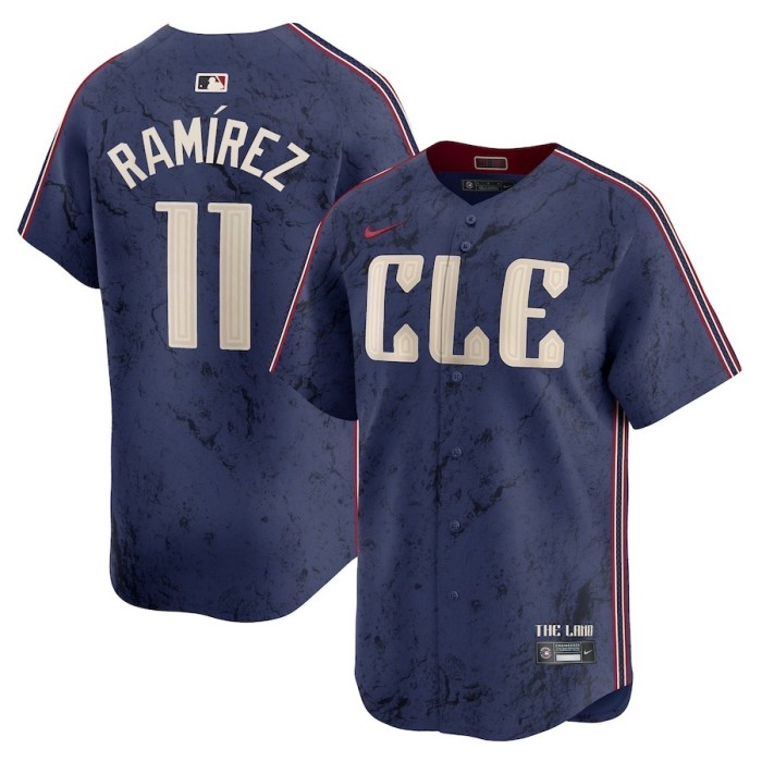 Cleveland Guardians Limited Jersey Blue NO.11 RAMIREZ