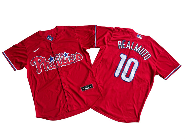 Philadelphia Phillies Limited Jersey Red Fan Version NO.10 REALMUTO