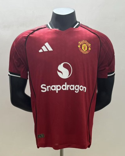 Manchester United Home Player Jersey 25/26