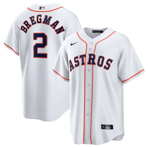 Houston Astros Limited Jersey White Fan Version NO.2 BREGMAN