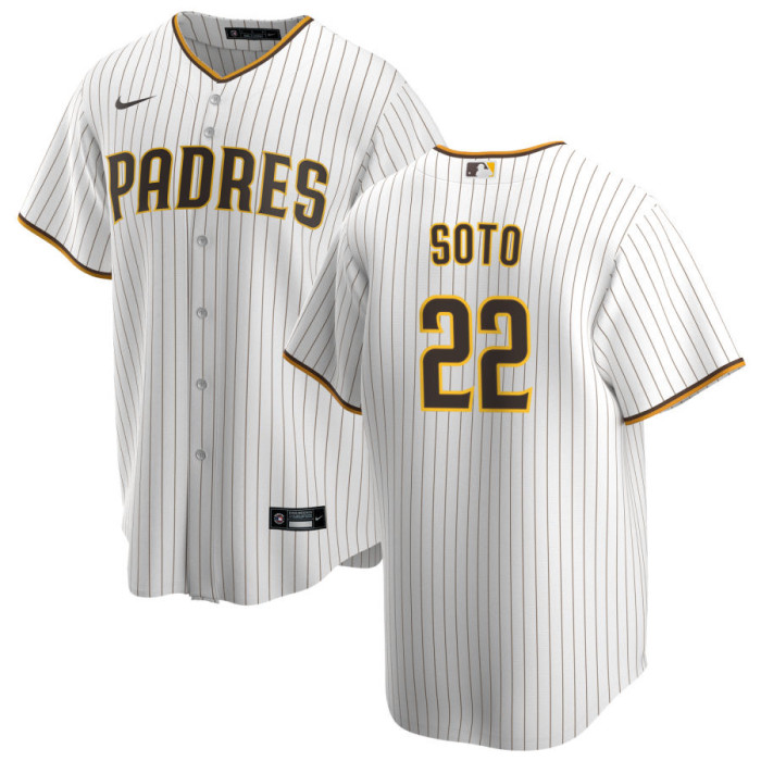 San Diego Padres Jersey Fan version White Stripes NO.22 SOTO