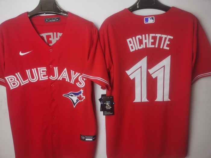 Toronto Blue Jays Jersey Red Fan Version NO.11 BICHETTE