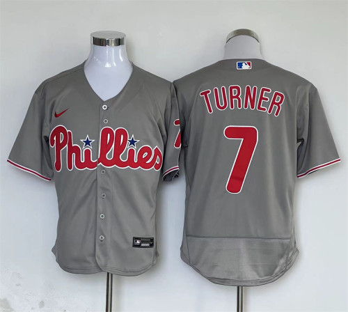 Philadelphia Phillies Limited Jersey Grey Fan Version NO.7 TURNER