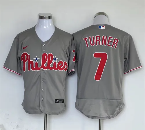 Philadelphia Phillies Limited Jersey Grey Fan Version NO.7 TURNER