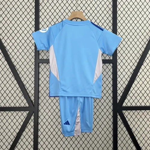 Real Madrid Goalkeeper Kids Suit 24/25 Blue
