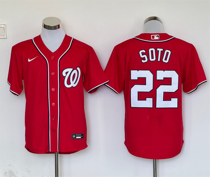 Washington Nationals Jersey Red Fan Version NO.22 SOTO