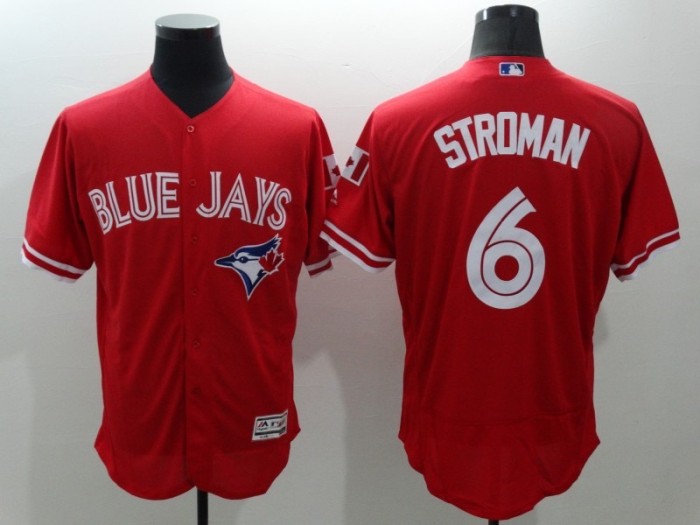 Toronto Blue Jays Jersey Red Fan Version NO.6 MANOAH