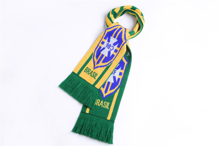 Plush custom football club tassel scarf souvenir