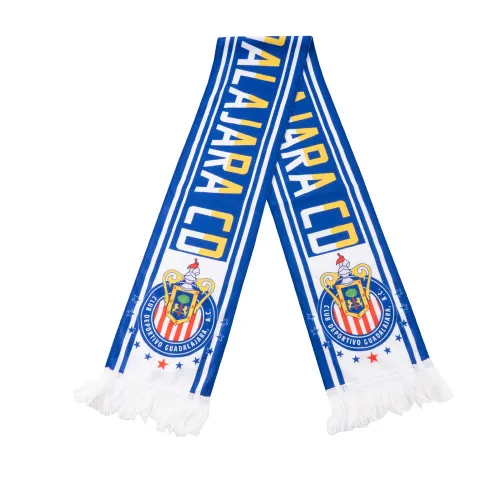 Plush custom football club tassel scarf souvenir
