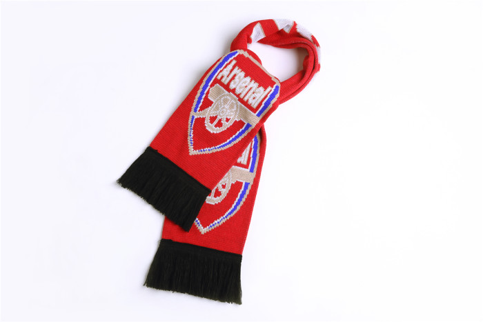 Plush custom football club tassel scarf souvenir