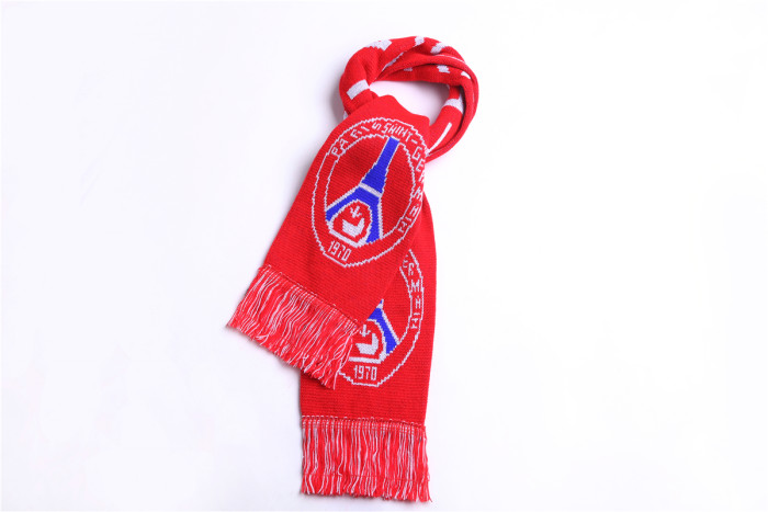 Plush custom football club tassel scarf souvenir