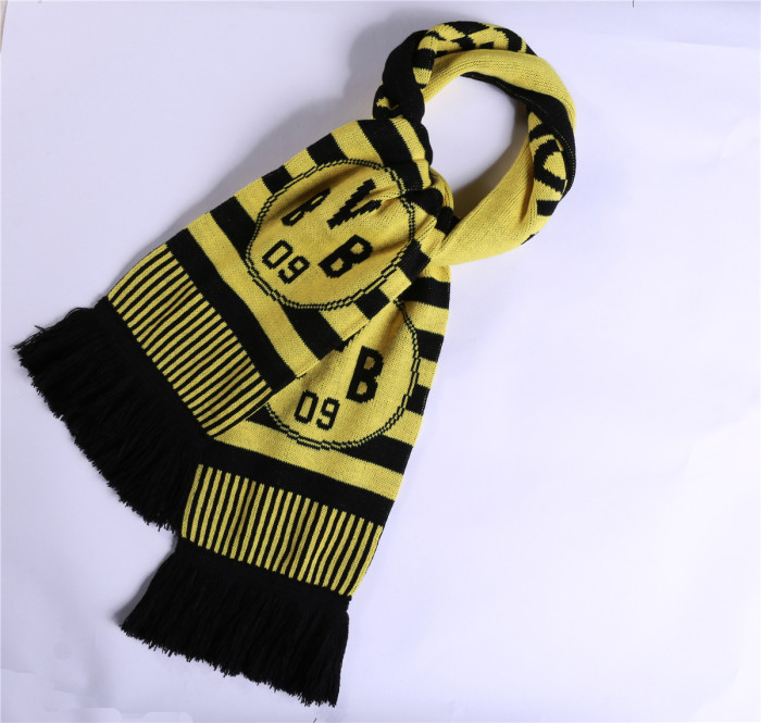 Plush custom football club tassel scarf souvenir