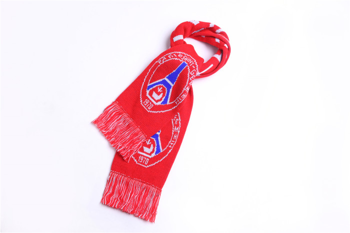 Plush custom football club tassel scarf souvenir